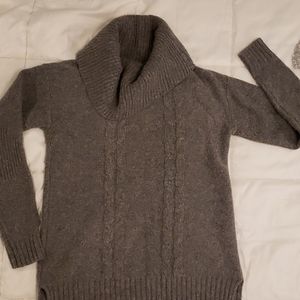 J.Crew Cowl Neck, Gray Sweater, Great for Leggings